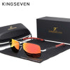 KINGSEVEN Trendy Designer Men Sunglasses Classic Polarized UV400 Fashion Glasses Driving Square Frame Male Outdoor Male Eyewear