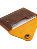 Leather card clip, credit card wallet, front pocket wallet, ultra-thin wallet, card clip wallet, credit card clip, minimalist wa