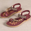 Women's Sandals Bohemia Style Sandals Summer 2025 New Shoes For Woman Flip Flops Beach Summer Shoes Women Low Heels Footwear