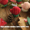 Candles,Christmas 3D Woolen Gloves Candles Soy Wax White Aromatic Aromatherapy Candles Party Guest Souvenirs Home  Birthday Gift