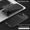 For iPhone 14 15 16 ProMax Metal Heat Dissipation Phone Case 15Pro Aluminum Alloy Aromatic Ultra-thin Shock-absorbing Back Cover