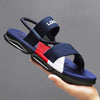 Slippers man summer ankle wrap shoes slip-resistant slide sandals summer male slippers beach Water Shoes Zapatillas Hombre Blue