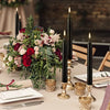 Black 40 Pcs 4Inch Rod Wax, Drip-Free, Smoke-Free, Fragrance-Free, Home Dinner Candles, Hand-Pulled, High-Quality, Suitable for Church, Family, Wedding, Party, Seasonal Celebrations, Emergency Situations and Home Decoration,