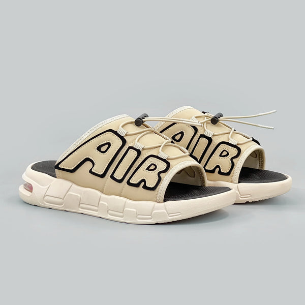 Trendy Graffiti Style Men's Casual Sports Slippers Outdoor Breathable Open-Toe Sandals