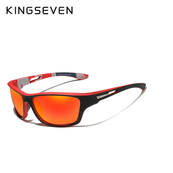 KINGSEVEN Brand Sports Sunscreen Sunglasses Polarized Men Women Cycling Glasses Male Outdoor Causal UV400 Fishing Riding Eyewear