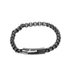 Custom Men's Name Bracelet Stainless Steel Classic Everyday Jewelry Personalized Text Men's Jewelry Gifts for Dad and Boyfriend