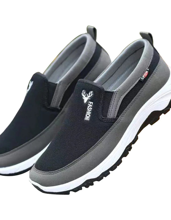 Men Penny Boat Shoes Sports Shoes Breathable Casual Travel Shoes Slip On Comfortable for Outdoor Activity Hiking Walking