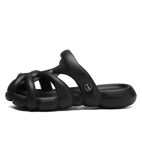 Fashion Sandalias Summer Shoes Men Casual Shoes Mesh outdoor Breathable Slip-on Flats Men Sneakers Comfortable Water Loafers