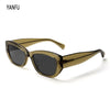2025 Summer Tortoise Fashion Acetate Square Sunglasses Woman Outdooor Beach UV400 Glasses Man Eyeglasses Female Driving No Logo