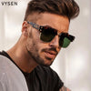Classic Polarized Steampunk Square Sunglasses Men 2025 Luxury Brand Trendy Punk Metal Frame Sun Glasses For Male Outdoor Eyewear