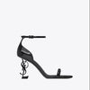 2025 New Fashion Black Letter High Heels Women's Elegant Sexy High Heeled Sandals Temperament Open Toe Line with Party Shoes