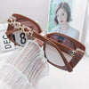 2025 New Fashion Sunglasses Women Luxury Designer Decoration Sun Glasses Polarized High Quality Beach Eyewear Men Gafas De Sol