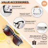 Sunglasses For Men Reading Glasses UV400 Square Presbyopia Optical Reading Glasses Regular Fashion Hyperopia Anti Glare Glasses
