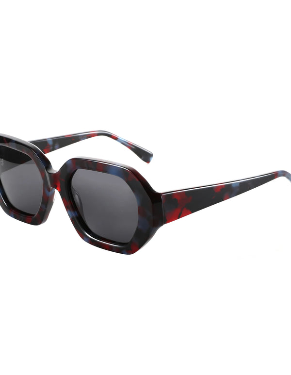ZENOTTIC Square Prescription Sunglasses Handmade Acetate Myopia Sun Glasses Butterfly Polarized Optical Shades for Women