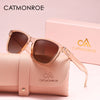 CATMONROE 1pcs Women Sunglasses UV400 Lightweight Fashion Multiple Color Options Pink Lenses Polarized Sunglasses Perfect Gift