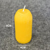 6/12Pack Beeswax Honey Candles for Ritual Tealight Candles Church Prayer Religous Prayer Candles Wholesale Decor Party Birthday