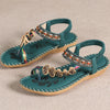 Women's Sandals Bohemia Style Sandals Summer 2025 New Shoes For Woman Flip Flops Beach Summer Shoes Women Low Heels Footwear