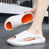 Korean Slippers Men's Summer Outer Wear Anti-slip Stomping Shit Feeling Super Soft Men's Sandal Mop Home Trendy One Word Mop