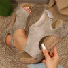 Women's Sandals Lightweight High Heels Sandals For Summer Shoes Women Wedges Heeled Slippers Summer Footwear Female Sandalias