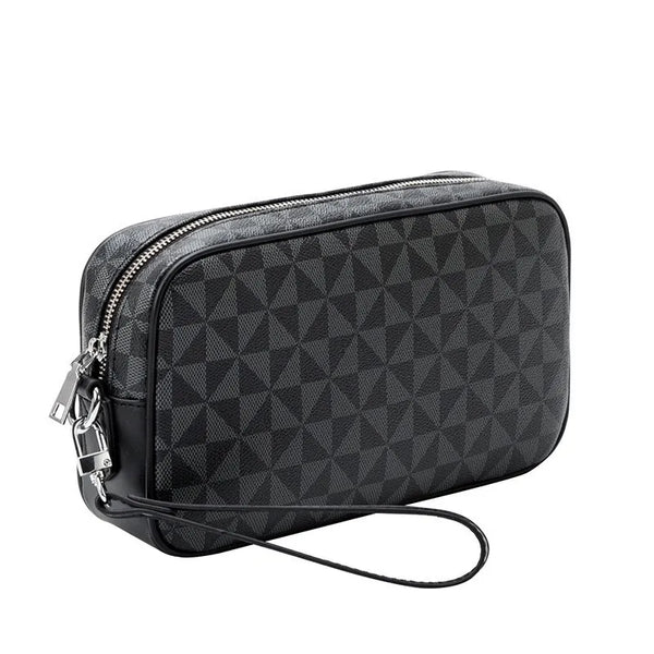 Versatile Printed Clutch Wallet Personalized Business Handbag for Men And Women Trendy Card Holder Clip Luggage & Bags