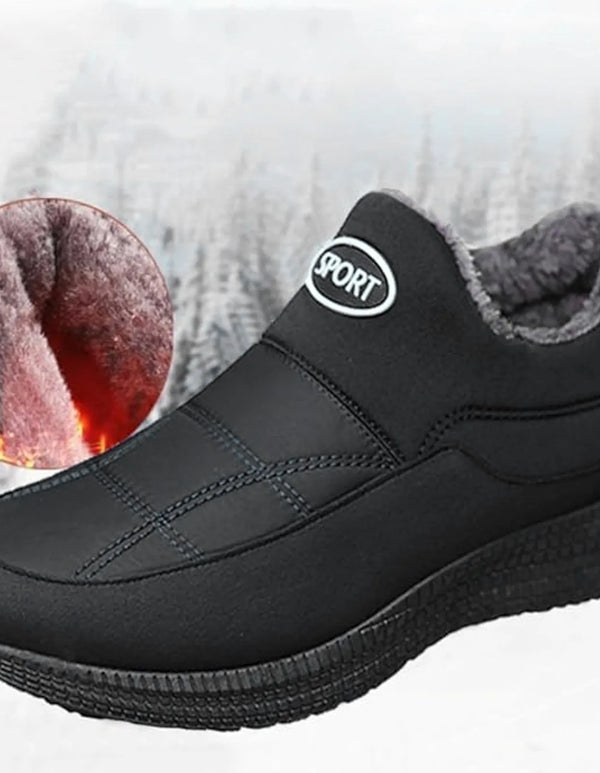 Mens Casual Winter Outdoor Walking Train Classic Warm Plus Velvet Cold Comfortable Cotton Snow Boots Monk Shoes Зимние ботинки