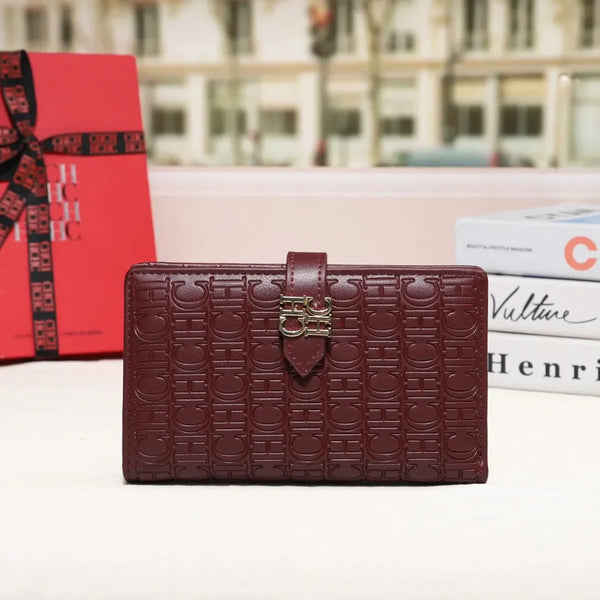 CH Coin Purse High Quality Temperament Spring Fashion Large Capacity Card Holder Women's Organizer Wallet Coin Purse Long