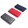 CH Women's Solid Colour Long Wallet Niche Design Fashion Simple Large Capacity Bag Luxury Temperament Vintage Classic Wallet