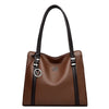 Soft Leather Luxury Handbags Women Bags Designer Shoulder Sac Ladies Large Capacity Top-Handle Bags Shopping Casual Tote Bag