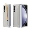 Skin Feel Purity Casing Samsung Z Fold5 Fold4 Fold3 Candy Color Hard PC for Samsung Galaxy Z Fold 5 Protection Case