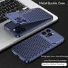 For iPhone 14 15 16 ProMax Metal Heat Dissipation Phone Case 15Pro Aluminum Alloy Aromatic Ultra-thin Shock-absorbing Back Cover