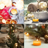 6/12Pack Beeswax Honey Candles for Ritual Tealight Candles Church Prayer Religous Prayer Candles Wholesale Decor Party Birthday
