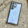 Transparent Case for Samsung Galaxy 25 Ultra S24 Ultra S23 + Plus S23 Magnetic UA MacSafe Rugged Shockproof Magnetic Cover