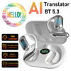 Intelligent Real-time Translation Earbuds AI Translator 144 Languages Wireless BT Translation Earphones Smart Voice Earbuds