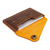 Leather card clip, credit card wallet, front pocket wallet, ultra-thin wallet, card clip wallet, credit card clip, minimalist wa
