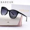 BARCUR Transparent Women Sunglasses Comfort Durable Beautiful PC Cat Eye Frame Party Travel UV400 Polarized Sunglasses Best Gift