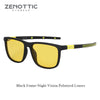 ZENOTTIC Lightweight TR90 100% UV Blocking Polarized Prescription Sunglasses For Men - Square Progressive Optical Shades