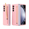Skin Feel Purity Casing Samsung Z Fold5 Fold4 Fold3 Candy Color Hard PC for Samsung Galaxy Z Fold 5 Protection Case
