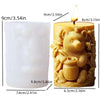 Cute hedgehog relief cylindrical candle silicone mold flower hedgehog relief cylindrical resin mold hedgehog relief gypsum molds