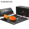 KINGSEVEN Trendy Designer Men Sunglasses Classic Polarized UV400 Fashion Glasses Driving Square Frame Male Outdoor Male Eyewear