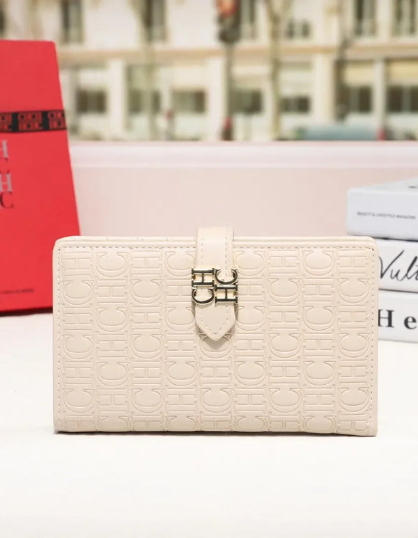 CH Coin Purse High Quality Temperament Spring Fashion Large Capacity Card Holder Women's Organizer Wallet Coin Purse Long