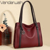 Soft Leather Luxury Handbags Women Bags Designer Shoulder Sac Ladies Large Capacity Top-Handle Bags Shopping Casual Tote Bag