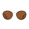 ZENOTTIC Steampunk Polarized Sunglasses For Men Vintage Round Mirror Sun Glasses for Women Shades UV400