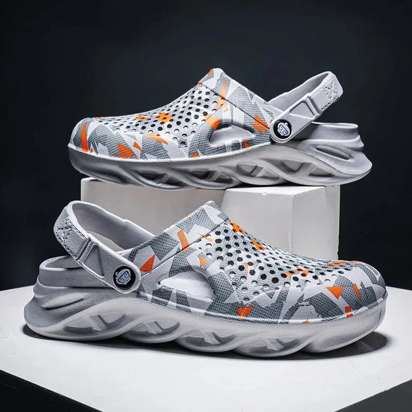 Flat sandals men's shoes EVA slippers garden platform sandals men's summer sandals new men's sports shoes outdoor home shoes