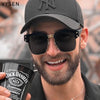 Classic Polarized Steampunk Square Sunglasses Men 2025 Luxury Brand Trendy Punk Metal Frame Sun Glasses For Male Outdoor Eyewear