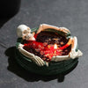 Multi purpose rose aromatherapy bath skeleton aromatherapy candle Dxxk is on fire! creative gift desktop decoration ornament ros