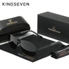 KINGSEVEN Trendy Designer Men Sunglasses Classic Polarized UV400 Fashion Glasses Driving Square Frame Male Outdoor Male Eyewear