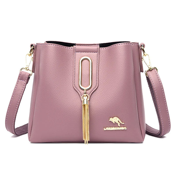 High Quality Leather Purses and Handbags Women Bags Luxury Designer Ladies Shoulder Sac Crossbody Bags  for Women Tote Bag 2025