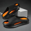 Korean Slippers Men's Summer Outer Wear Anti-slip Stomping Shit Feeling Super Soft Men's Sandal Mop Home Trendy One Word Mop