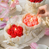 Mother's Day romantic bouquet candle gift box hand gift handmade scented tulip rose flower candle
