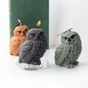 3D Owl Scented Candle Plant Soybean Wax Cute Cartoon Animal Owl Fragrance Gift Home Birthday Decoration